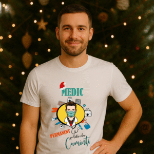 Tricou Cadou Craciun Medic