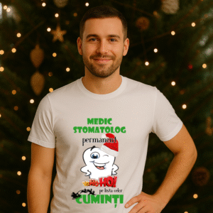 Alternative view of Tricou Cadou Craciun, Medic Stomatolog