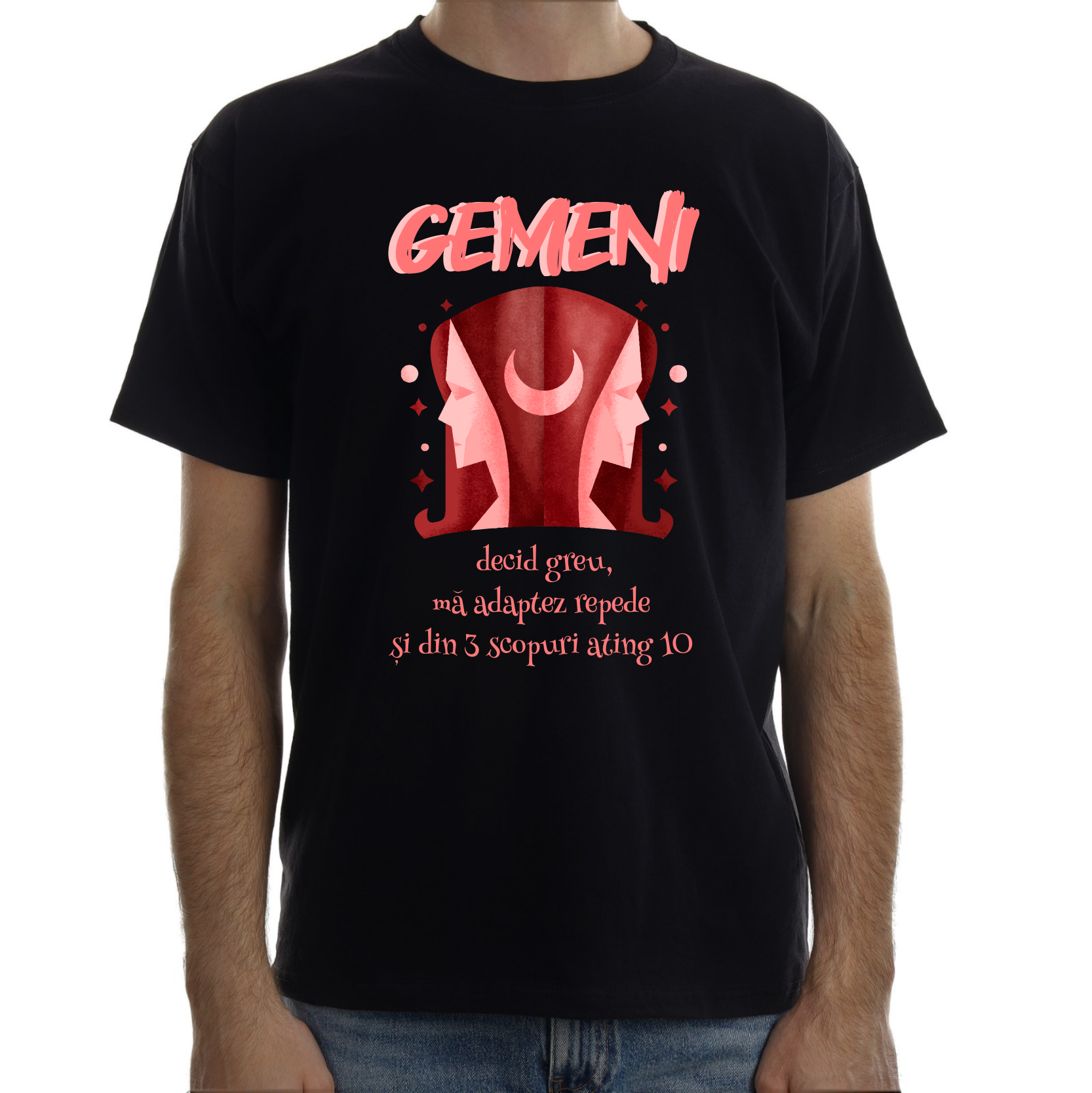 Tricou Dama/Barbat Zodie, Gemeni - imagine 2