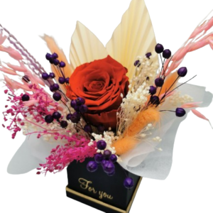 Aranjament floral trandafir criogenat  M1