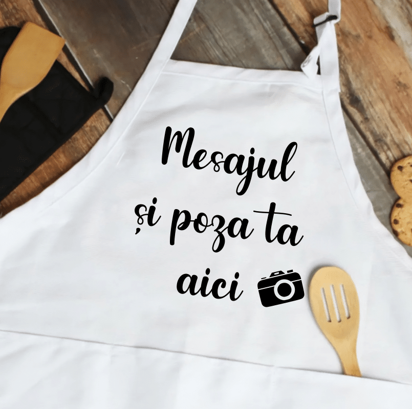 Sort personalizat bucatarie, Poza/ Mesaj