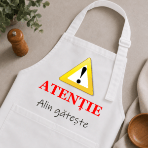 Sort Personalizat Bucatarie "Atentie! Se Gateste"