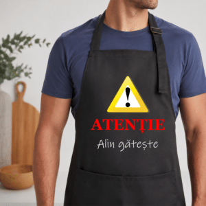Alternative view of Sort Personalizat Bucatarie "Atentie! Se Gateste"