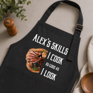 Sort Personalizat Bucatarie "I Cook As Good As I Look"