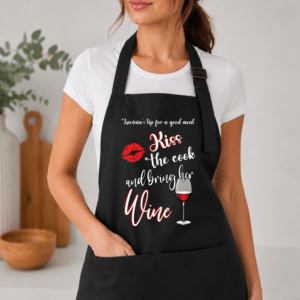 Alternative view of Sort Personalizat Bucatarie "Kisses and Wine"