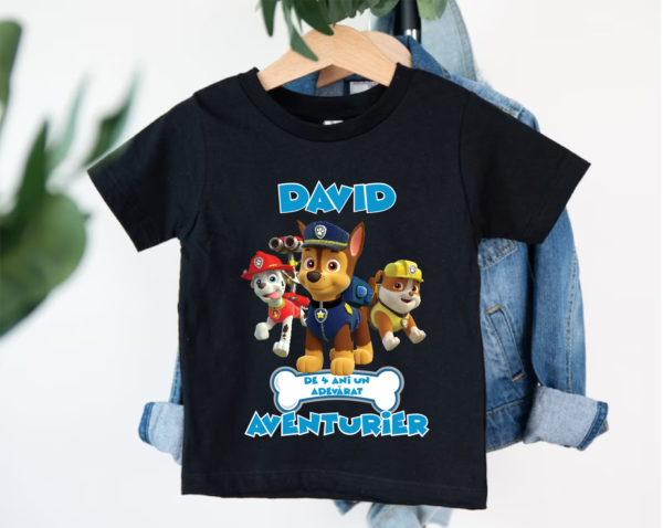 Tricou personalizat Copii, Patrula Catelusilor, M3