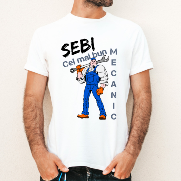 Tricou Personalizat Mecanic, Barbat