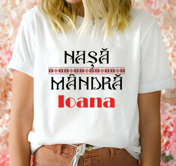 Tricou Personalizat Nasa Mandra, Motive traditionale - imagine 2