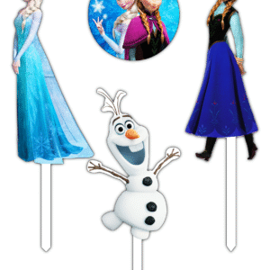 Alternative view of Set figurine tort, Frozen