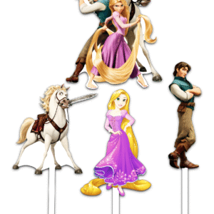 Alternative view of Set figurine tort, Rapunzel