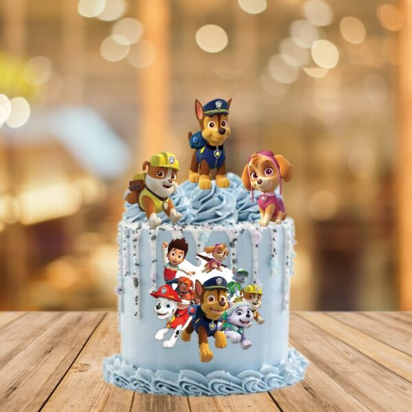 Set figurine tort, Patrula Catelusilor