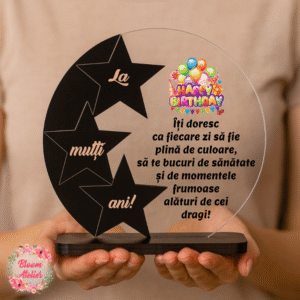 Placuta Trofeu, Cadou aniversare M1, Cadou sef, sefa