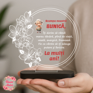 Placuta Trofeu, Cadou aniversare Bunica