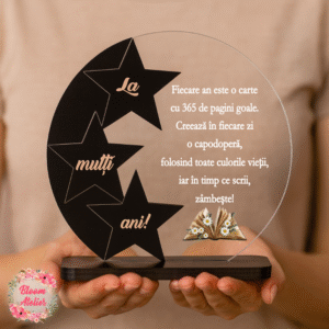 Placuta Trofeu, Cadou aniversare M2, Cadou prieteni, parinti