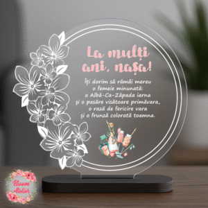 Alternative view of Placuta Trofeu, Cadou aniversare Nasa