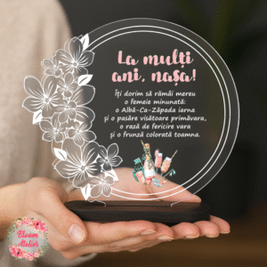 Placuta Trofeu, Cadou aniversare Nasa