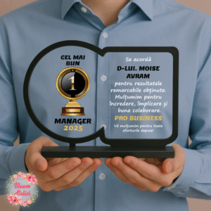 Placuta Trofeu, Cadou Apreciere, Diploma Manager