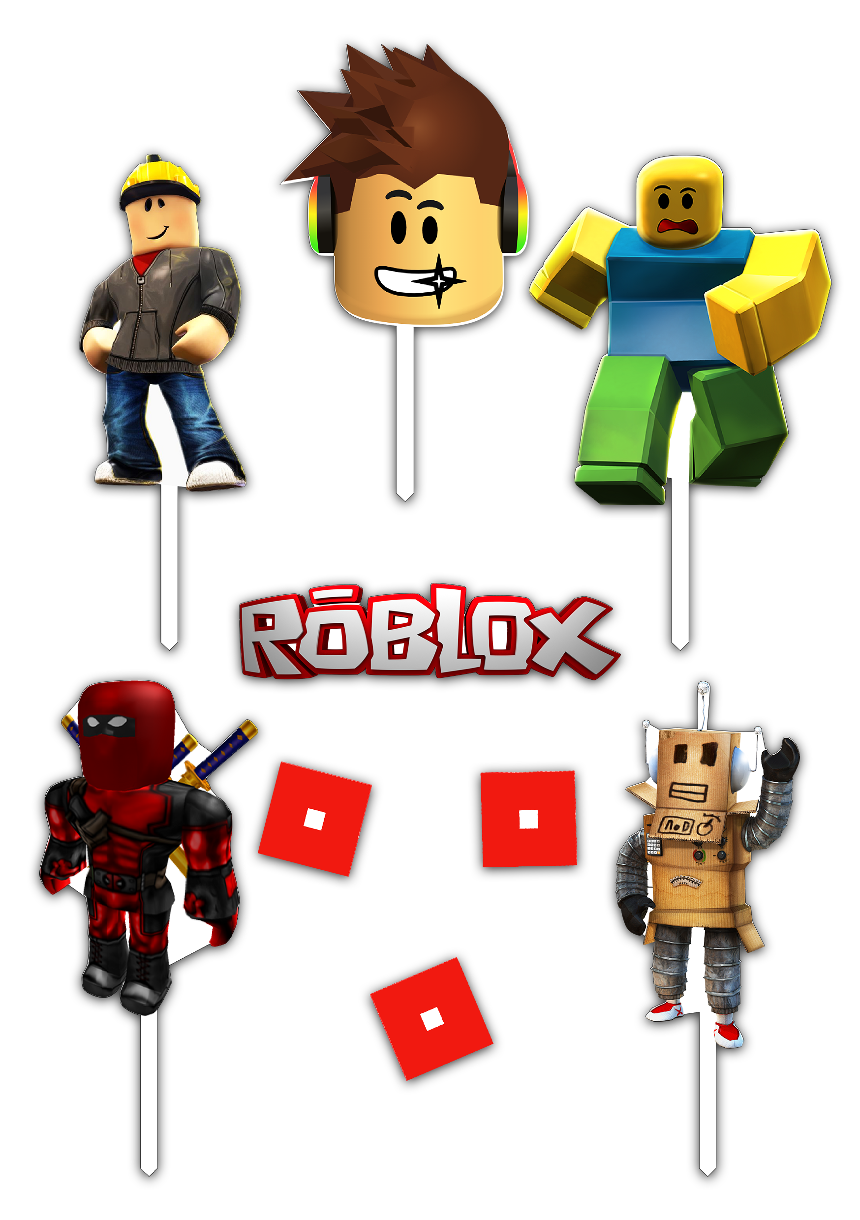 Set figurine tort, Roblox - imagine 2