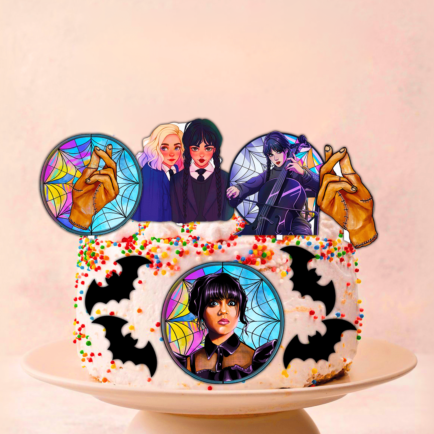 Set figurine tort, Wednesday