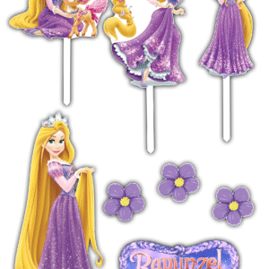 Alternative view of Set figurine tort, Rapunzel M2