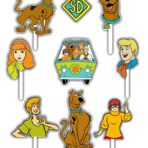 Alternative view of Set figurine tort, Scooby Doo