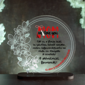 Placuta Trofeu, Cadou 8 Martie Mama