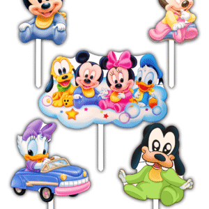 Alternative view of Set figurine tort, Baby Mickey