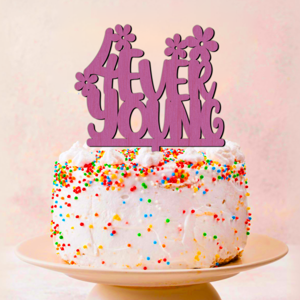 Cake Topper ForeverYoung