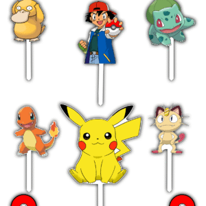 Alternative view of Set figurine tort, Pokemon