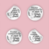 Etichete autoadezive Paste, Personalizate Nume Companie, Set 100 buc - imagine 2