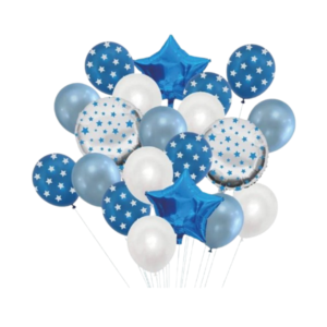 Set baloane Albastre 20 buc