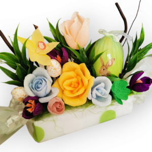 Aranjament floral model Paste Ou