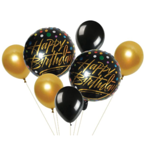 Set baloane Happy Birthday 7 buc