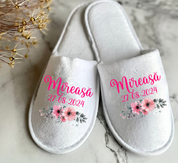 Papuci Mireasa Personalizati, M1