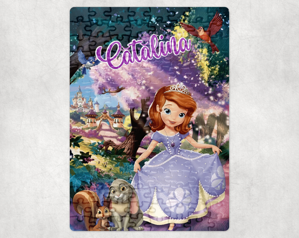 Puzzle personalizat Printesa Sofia