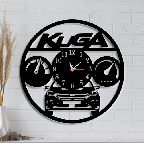 Ceas de perete personalizat, Ceas Auto Ford Kuga
