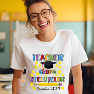 Tricou Personalizat Teacher Promotia