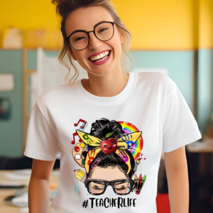 Tricou Teacher Life