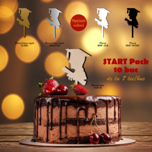 Set 10 toppere Absolventi/Graduation, START Pack, m2