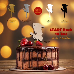 Set 10 toppere Absolventi/Graduation, START Pack, m1