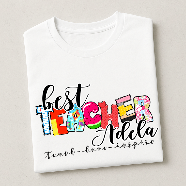 Tricou Personalizat Best Teacher