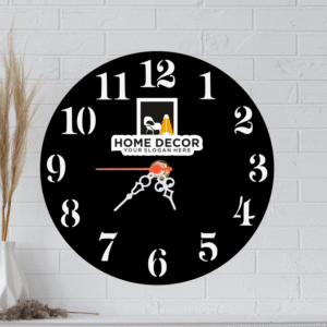 Ceas de perete personalizat Logo