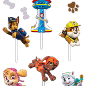 Alternative view of Set figurine tort, Patrula Catelusilor, m2