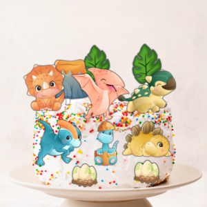 Set figurine tort, Dinozauri, m2