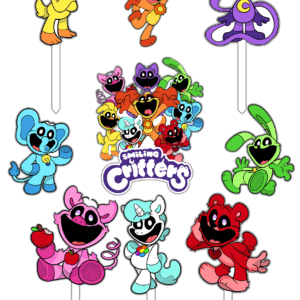 Alternative view of Set figurine tort, Smiling Critters