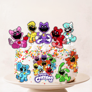 Set figurine tort, Smiling Critters