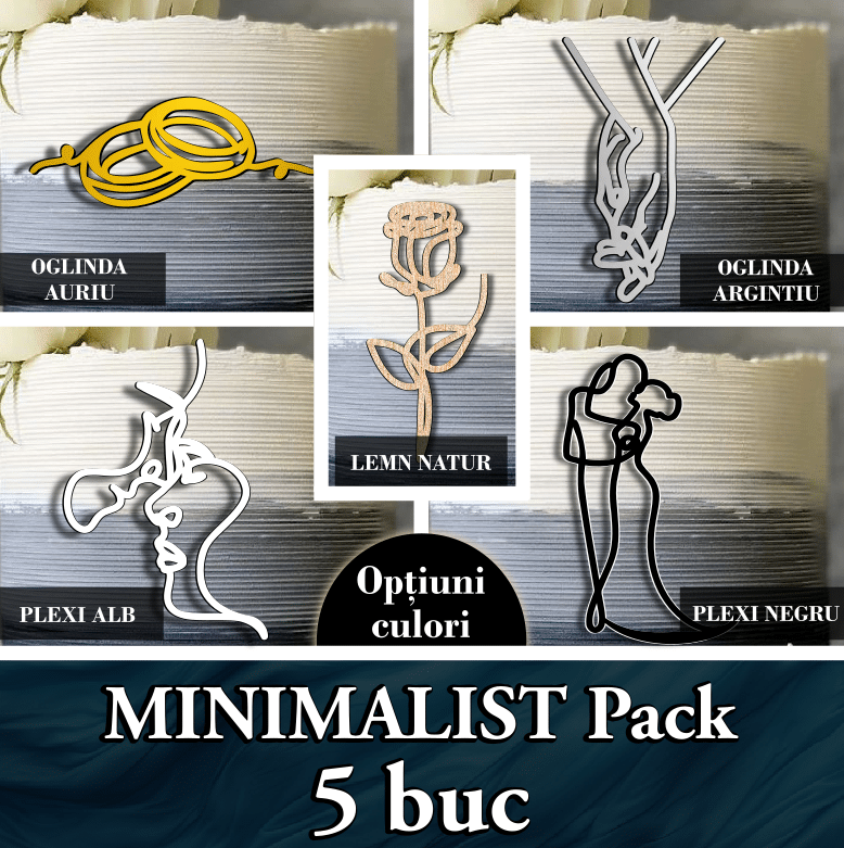 Set 5 toppere, Minimalist Pack (M2)