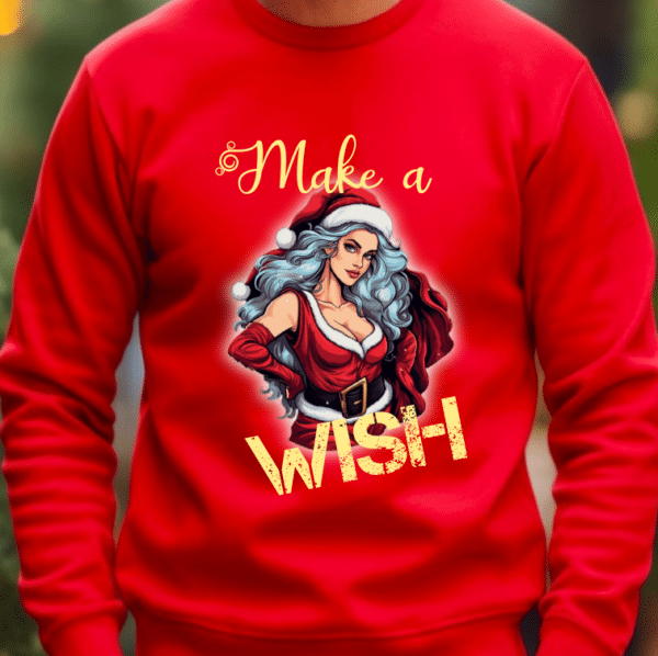 Bluza Unisex Craciun Make a Wish WIN002