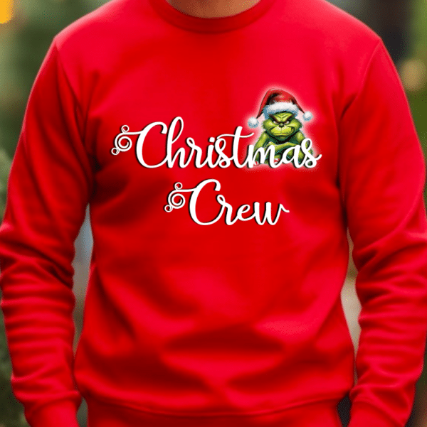 Bluza Unisex Christmas Crew WIN017 - imagine 2