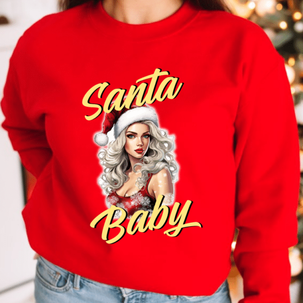 Bluza Unisex Santa Baby WIN041